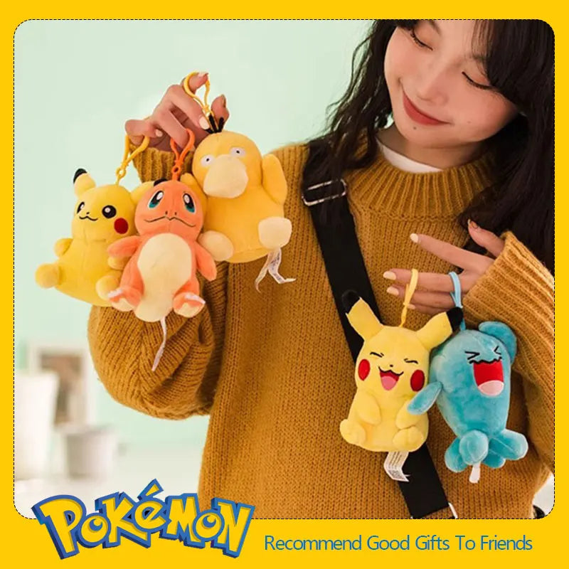 Pokemon Plush Keychain Pendant